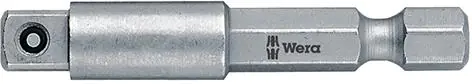 ⁨1/4" adapter for 1/4" sockets 50mm Wera⁩ at Wasserman.eu