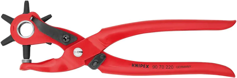 ⁨Szczypce obrotowe do wycinania otworów, 220mm, KNIPEX⁩ w sklepie Wasserman.eu