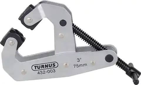 ⁨Parallel clamp (quick-clamping) 0-150mm TURNUS⁩ at Wasserman.eu