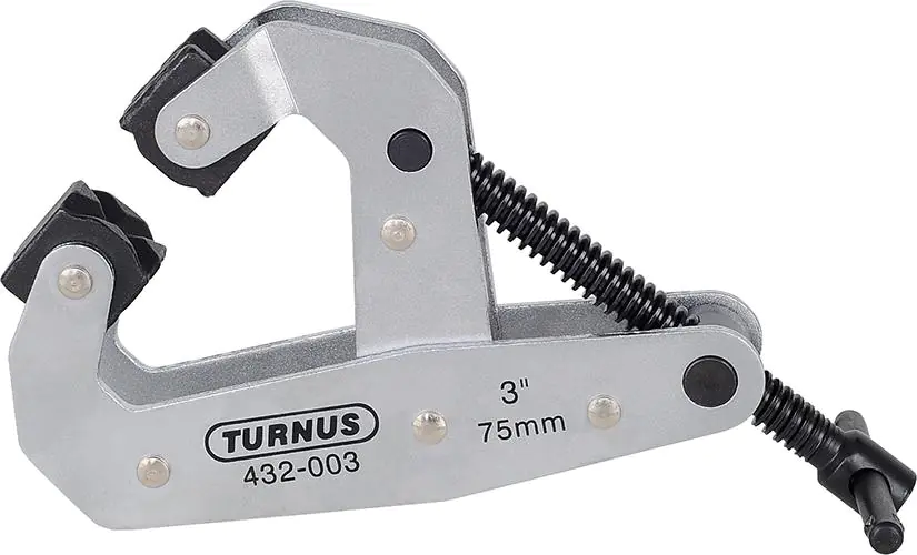 ⁨Parallel clamp (quick-clamping) 0-50mm TURNUS⁩ at Wasserman.eu