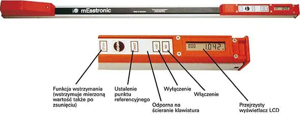 Przymiar cyfrowy 0,70-3,0m NEDO w sklepie Wasserman.eu