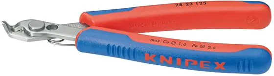 ⁨Szczypce tnące boczne dla elektroników, 125 mm, 78 23 125, KNIPEX⁩ w sklepie Wasserman.eu