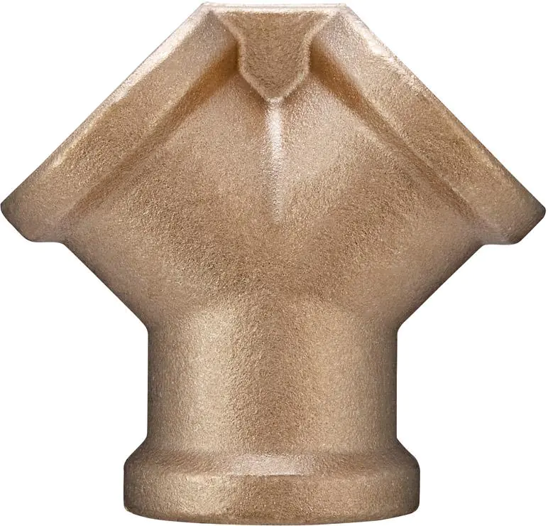 ⁨Distributor, double, brass G3/8" RIEGLER⁩ at Wasserman.eu