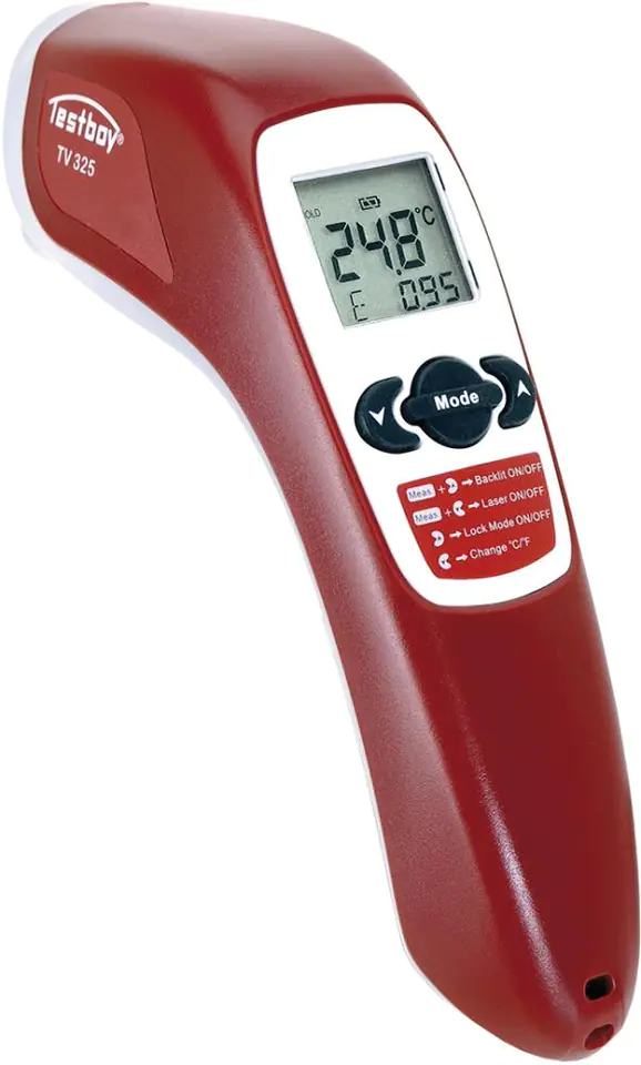 ⁨Infrared Thermometer TV 325 TESTBOY⁩ at Wasserman.eu