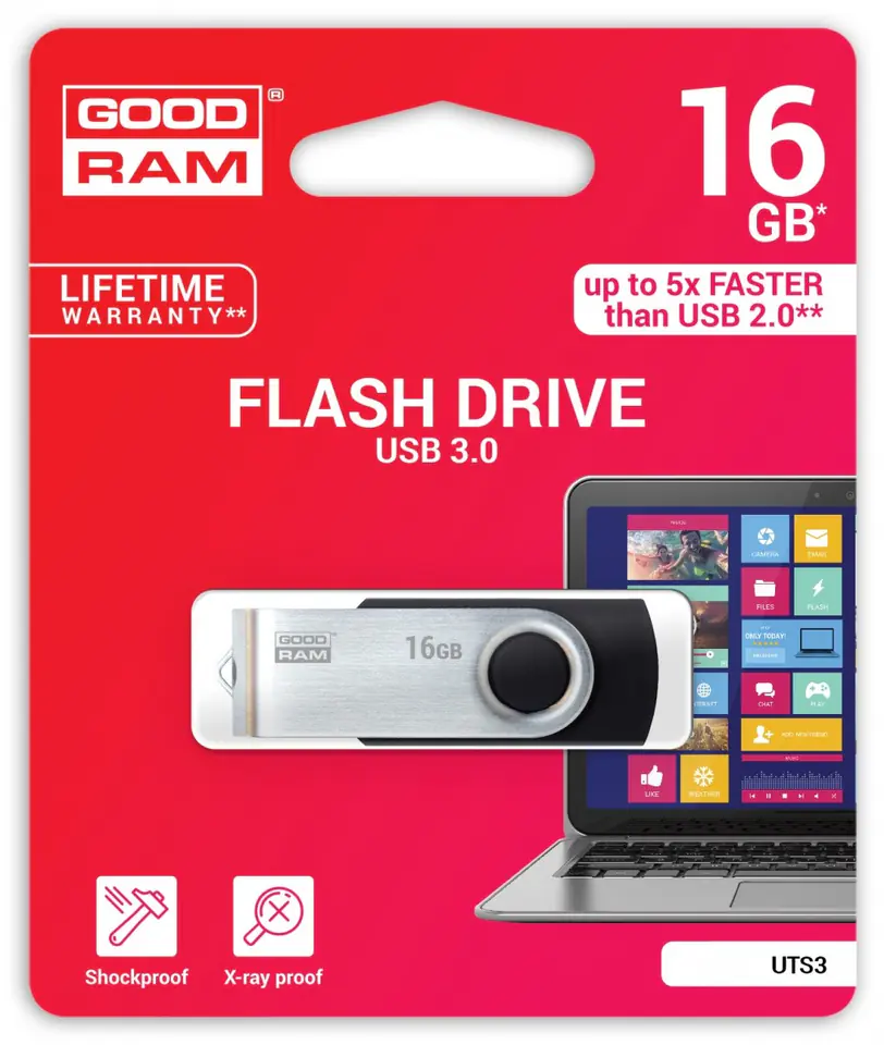 BLACK 16GB USB3.0 at Wasserman.eu