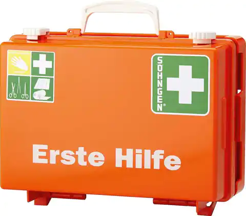 ⁨First aid kit no. 60100, DIN 13157-C⁩ at Wasserman.eu
