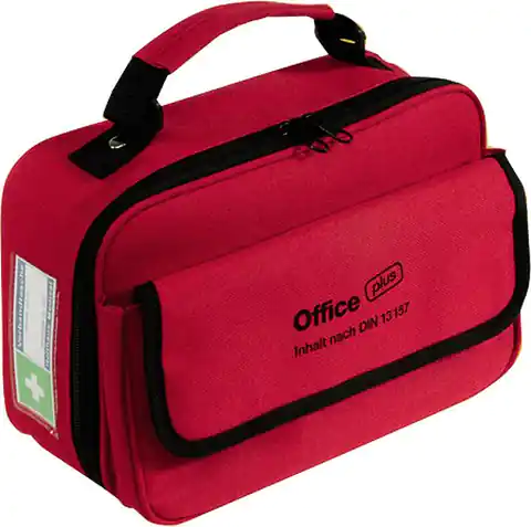 ⁨Office Plus First Aid Kit, red⁩ at Wasserman.eu