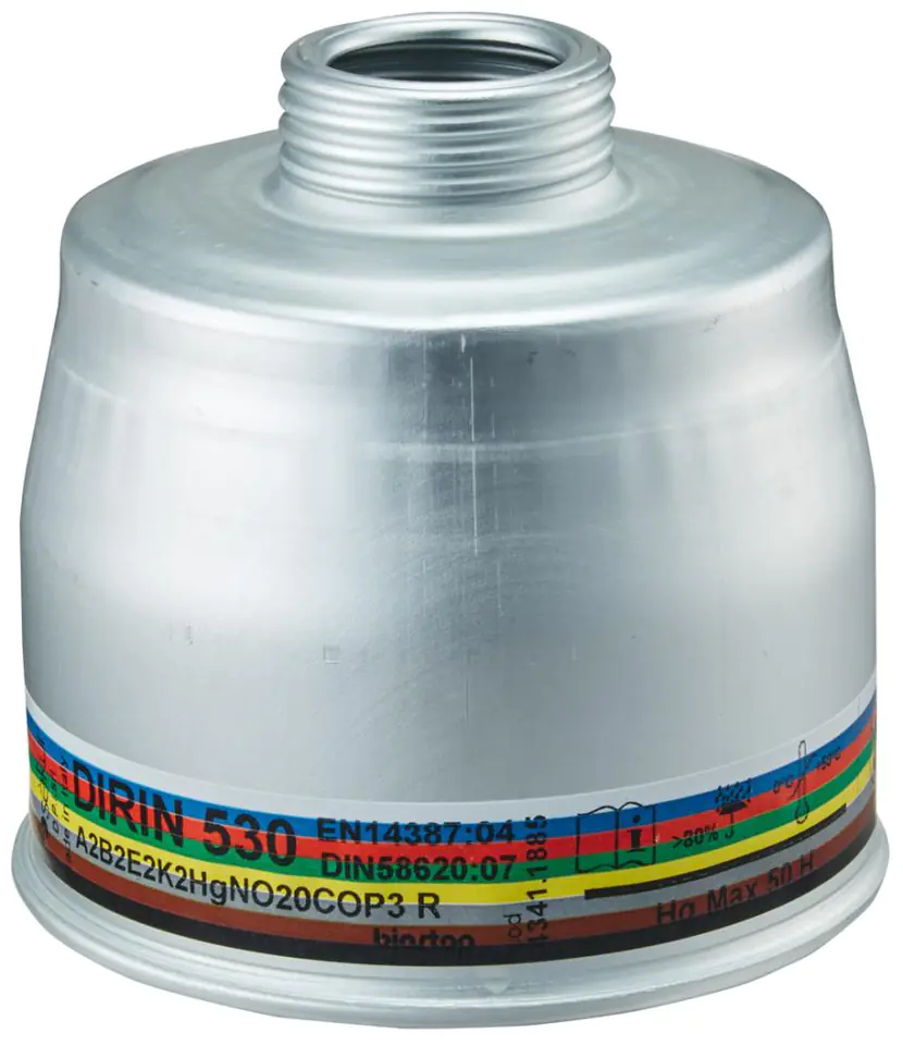 ⁨Multi-range universal filter ABEK2 Hg NO 20CO-P3R D⁩ at Wasserman.eu