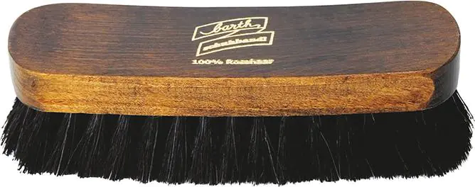 ⁨Brush for polishing, 100% horsehair, dark⁩ at Wasserman.eu