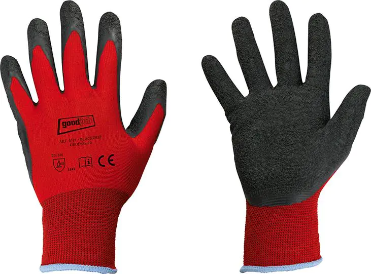 ⁨Rękawice BLACK GRIP, rozmiar 11  (12 par)⁩ w sklepie Wasserman.eu