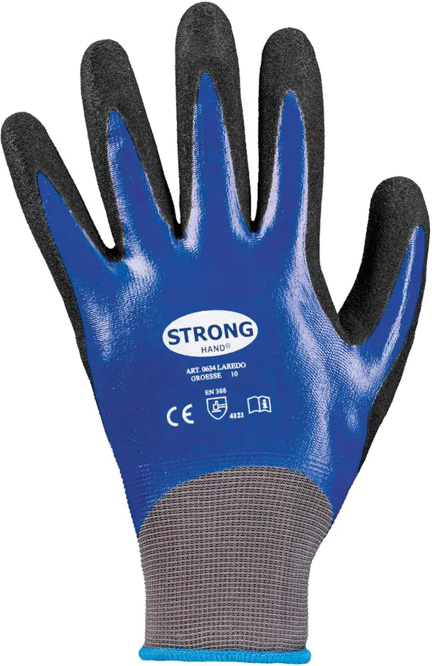 Laredo knitted gloves, nitrile, size 9 at Wasserman.eu
