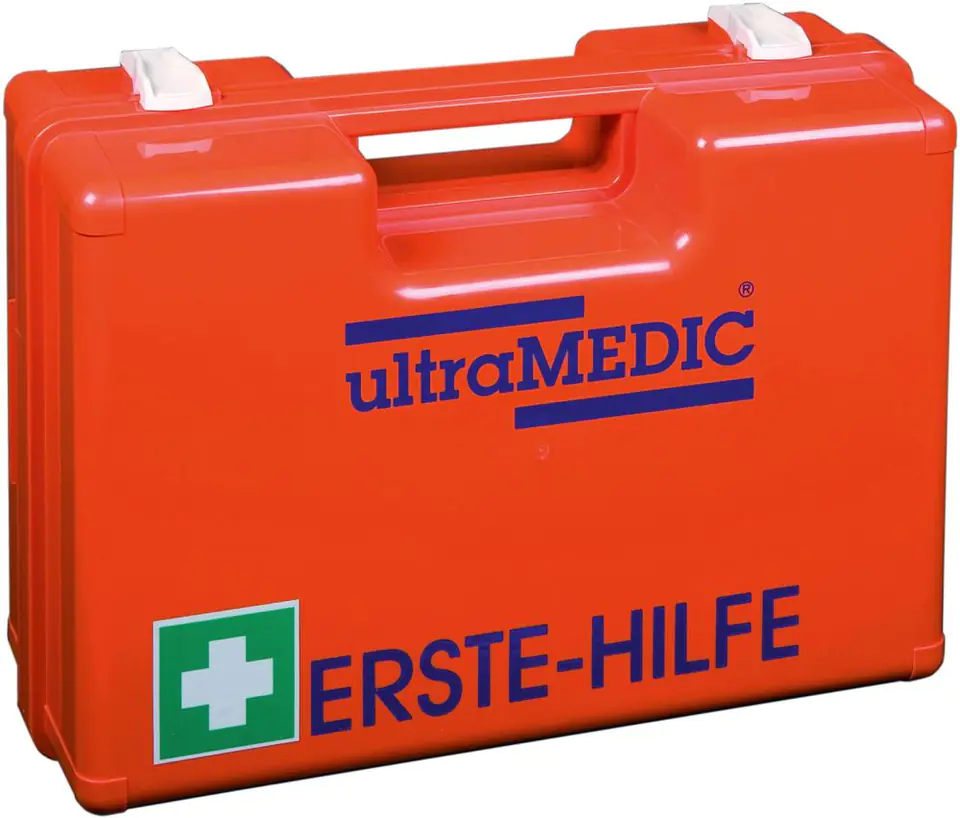 ⁨Basic First Aid Kit, DIN 13157, orange⁩ at Wasserman.eu