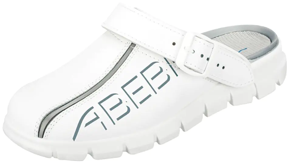 ⁨Clogs 7310, OB FO EA SRC, white, pink. 39⁩ at Wasserman.eu