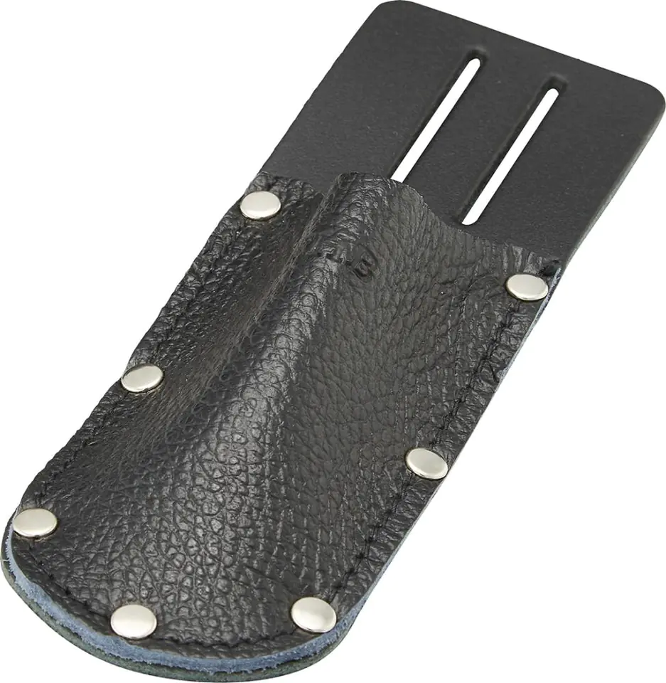 ⁨Short knife cover Tristan, black⁩ at Wasserman.eu