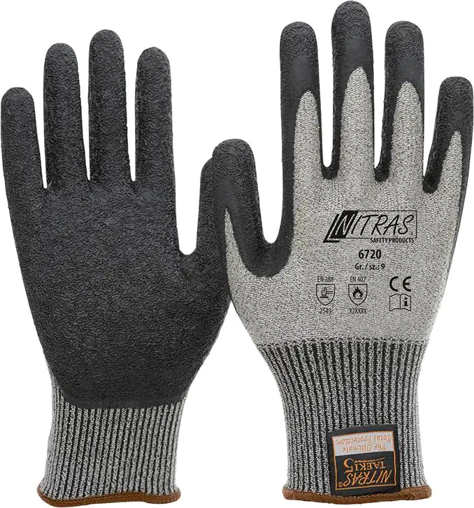 ⁨Taeki5 cut protection gloves, latex-coated. chap. 8 (10 pcs.)⁩ at Wasserman.eu