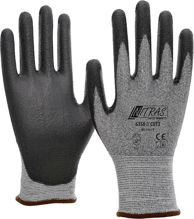 ⁨Nitras Cut 3 cut glove, size 9 (10 pcs)⁩ at Wasserman.eu