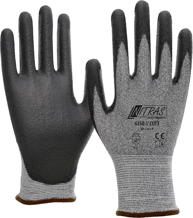 Cut protection gloves Nitras Cut 3, ch. 8 (10 pcs.) at Wasserman.eu
