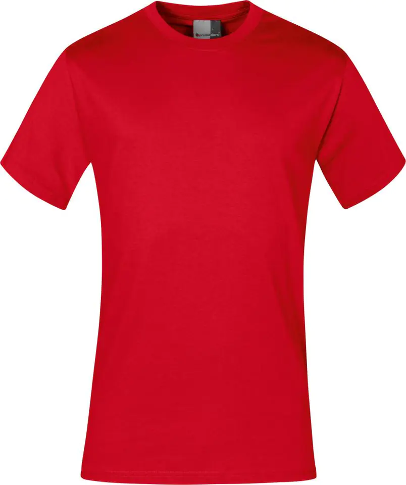 ⁨Premium T-shirt, size 3XL, red⁩ at Wasserman.eu