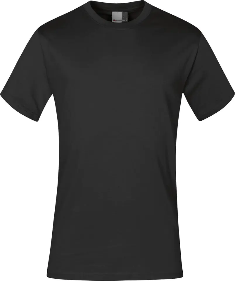 ⁨Premium T-shirt, size M, black⁩ at Wasserman.eu