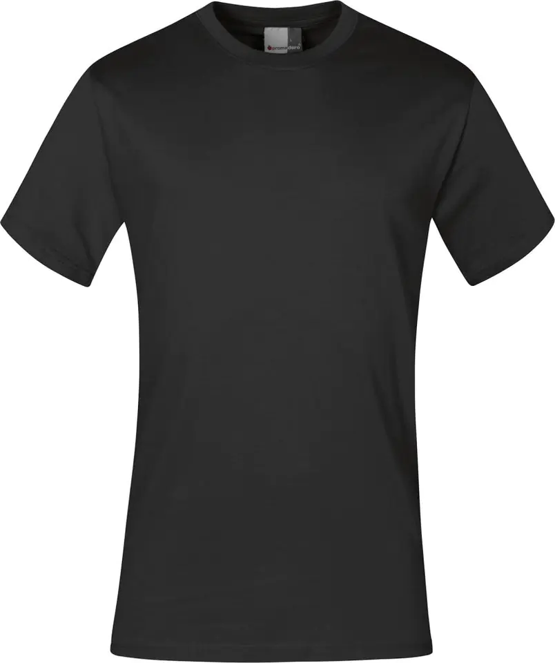 ⁨Premium T-shirt, size L, black⁩ at Wasserman.eu