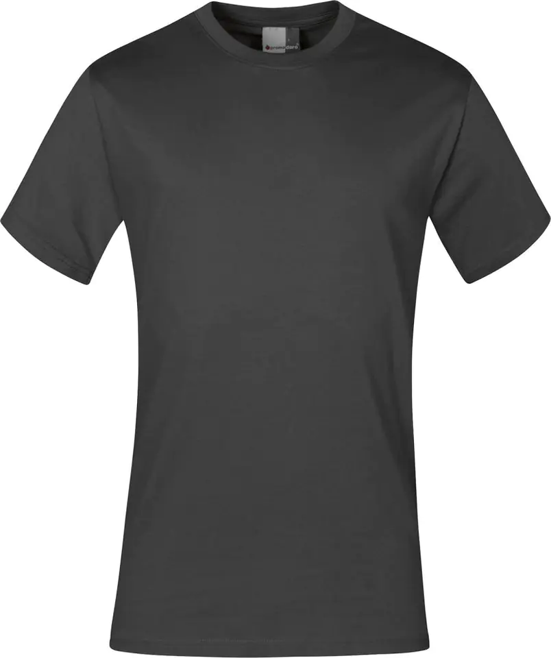 ⁨Premium T-shirt, size 2XL, graphite⁩ at Wasserman.eu