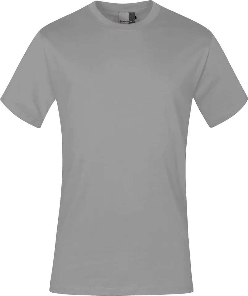 ⁨Premium T-shirt, size M, light grey⁩ at Wasserman.eu