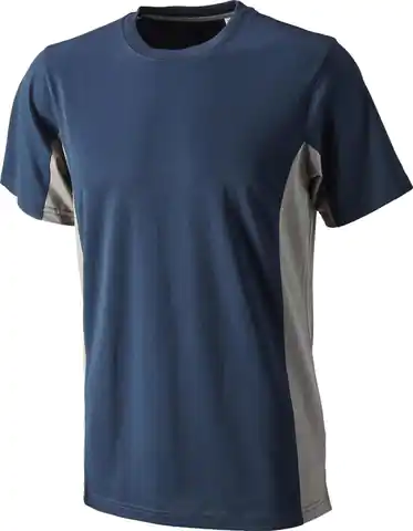 ⁨T-shirt Function Cont. size M, navy-grey⁩ at Wasserman.eu