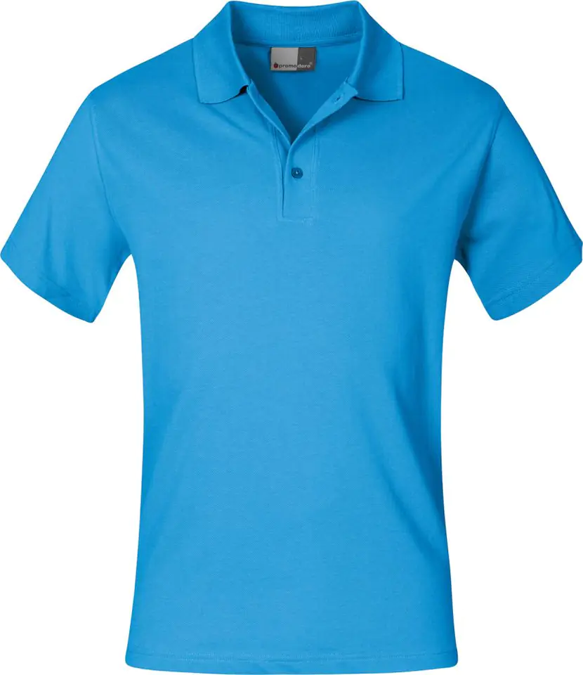 ⁨Polo shirt, size L, turquoise⁩ at Wasserman.eu