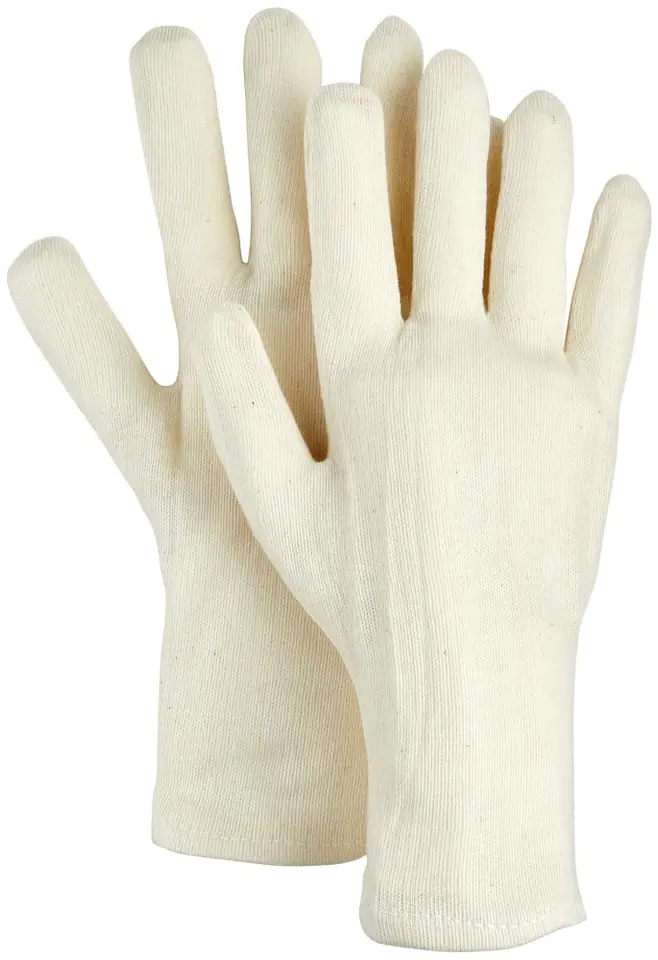 ⁨Work gloves 5-FingerBW-Nature, size 8 (12 pairs)⁩ at Wasserman.eu