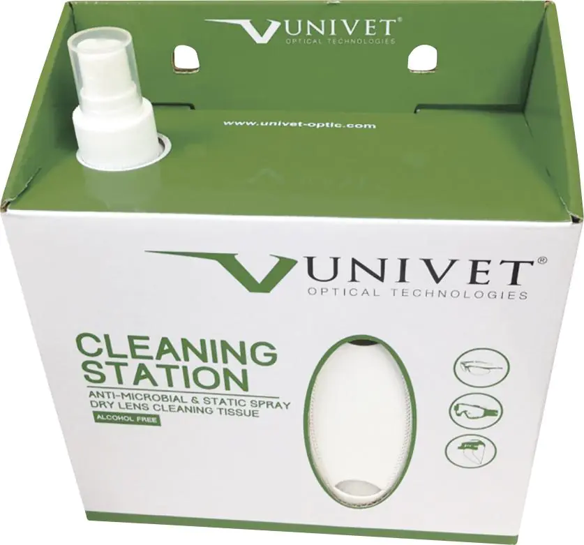 ⁨Glasses cleaning station 250ml, 280 cloths⁩ at Wasserman.eu