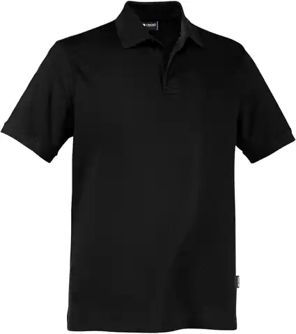 ⁨Koszulka polo, rozmiar 3XL, czarna⁩ w sklepie Wasserman.eu