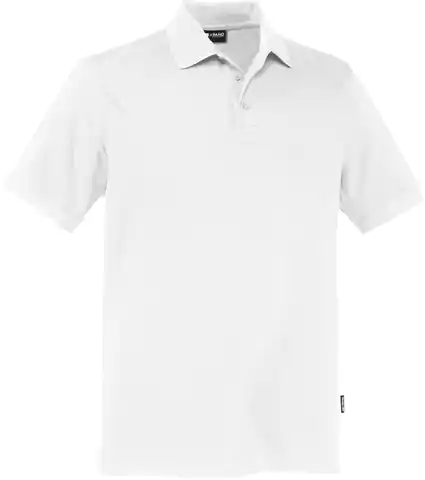 ⁨Koszulka polo, rozmiar XL, biała⁩ w sklepie Wasserman.eu