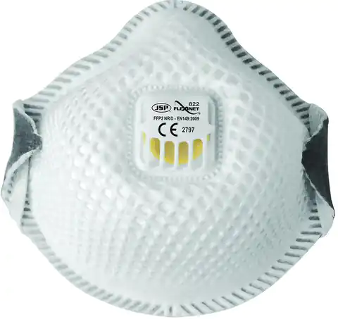 ⁨Maska przeciwpyłowa Flexinet 822, FFP2 V, rozmiar M/L  (10 szt.)⁩ w sklepie Wasserman.eu