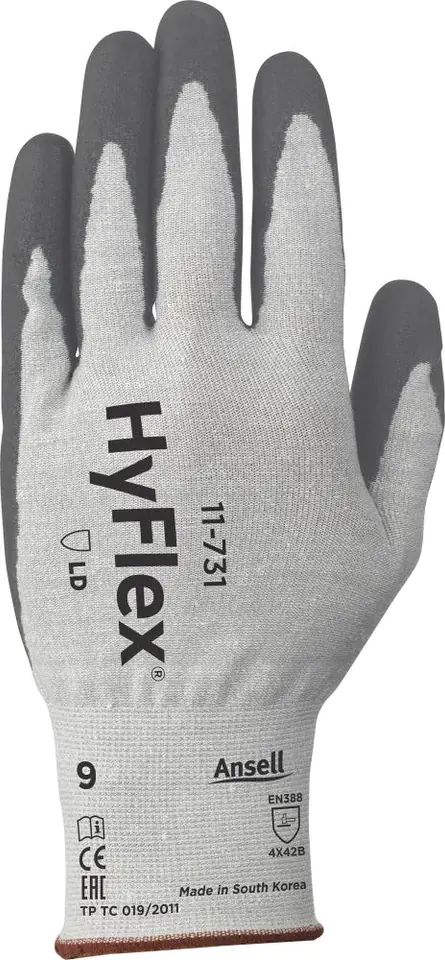 ⁨HyFlex 11-731 gloves, size 7 (12 pairs)⁩ at Wasserman.eu