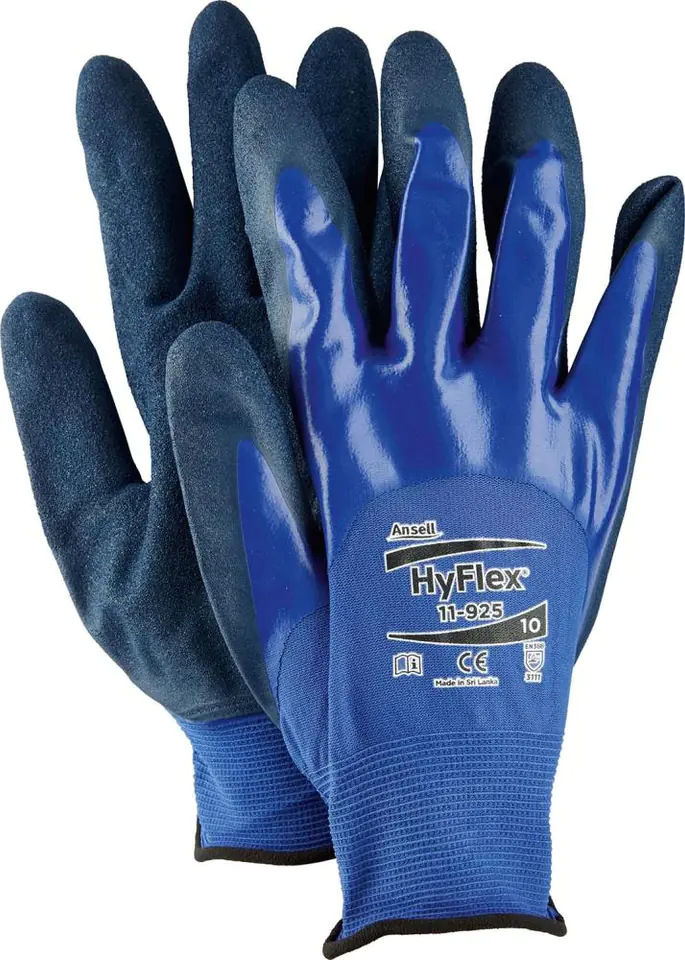 ⁨HyFlex gloves 11-925, size 8 (12 pairs)⁩ at Wasserman.eu