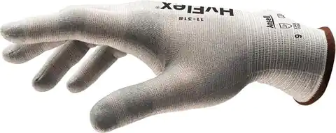⁨Rękawice antyprzecięciowe HyFlex 11-318, rozmiar 11 Ansell (12 par)⁩ w sklepie Wasserman.eu