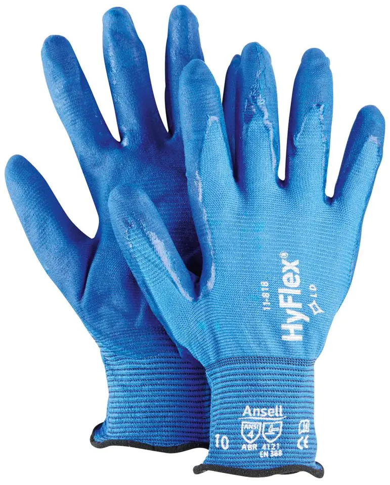 ⁨Rękawice montażowe HyFlex 11-818, rozmiar 11 Ansell (12 par)⁩ w sklepie Wasserman.eu