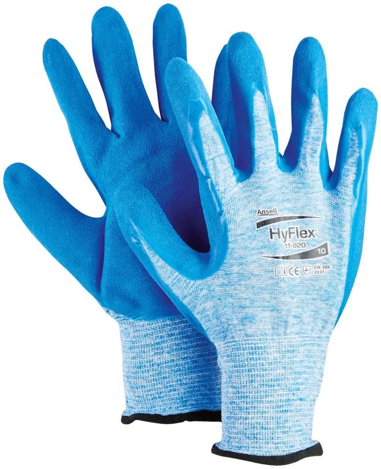 ⁨HyFlex gloves 11-920, size 11 (12 pairs)⁩ at Wasserman.eu