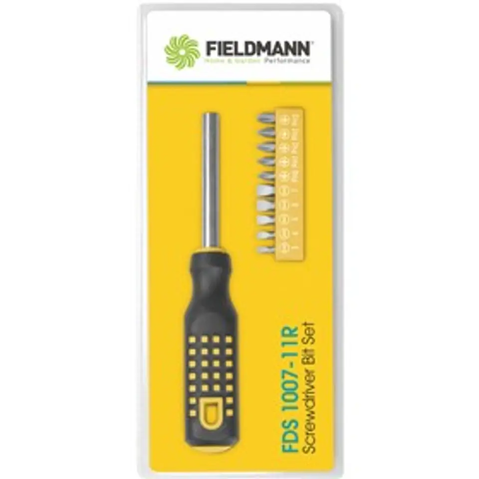 ⁨Zestaw 11 bitów + wkrętak FDS 1007-11R⁩ w sklepie Wasserman.eu