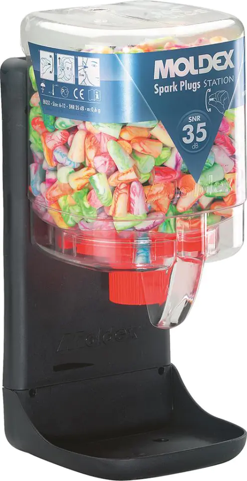 ⁨Earplug dispenser 7825, 250 pcs, without wall mount (250 pairs)⁩ at Wasserman.eu