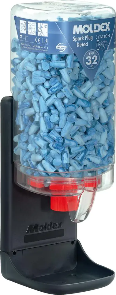 ⁨Earplug dispenser 7859 of 500 pcs, without wall mount 7060 (500 pairs)⁩ at Wasserman.eu