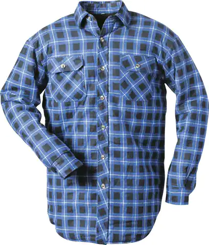 ⁨Koszula termiczna, rozmiar M, w niebieską kratę⁩ w sklepie Wasserman.eu