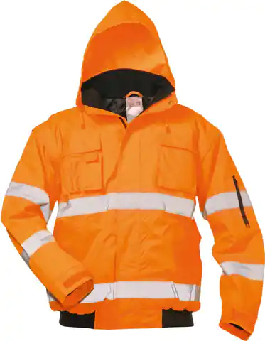 ⁨Warning pilot jacket Tom, size 2XL, orange⁩ at Wasserman.eu
