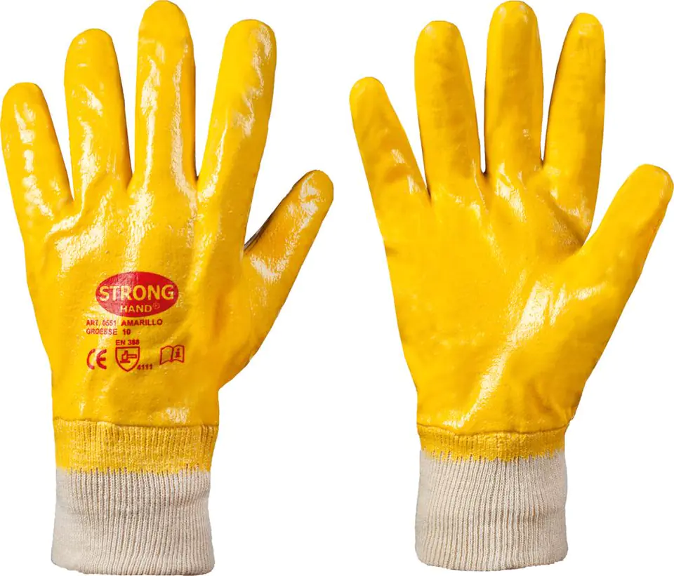 ⁨AMARILLO Gloves, size 8 (12 pairs)⁩ at Wasserman.eu