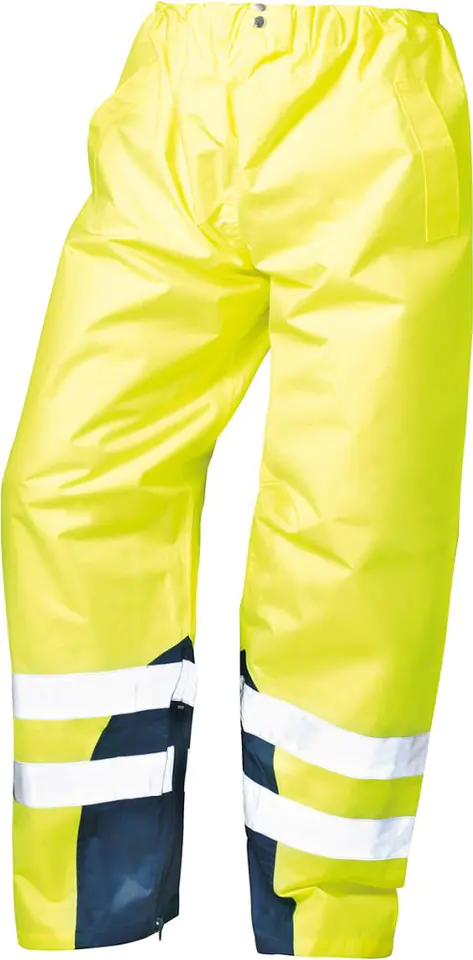 ⁨Warning rain trousers Renz, size M, yellow⁩ at Wasserman.eu