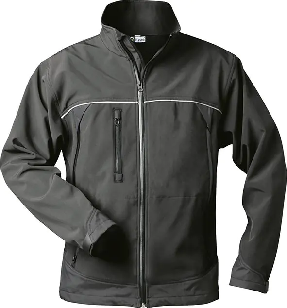 ⁨Alpha Jacket, Softshell, size M, black⁩ at Wasserman.eu