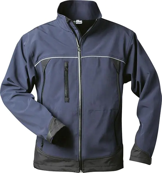 ⁨Gamma Jacket, Softshell, size 2XL, navy/black⁩ at Wasserman.eu