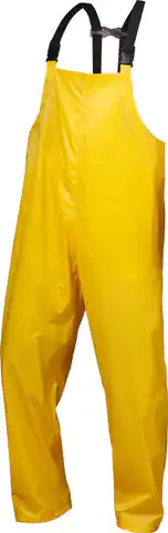 ⁨Rain pants nylon/vinyl, size 2XL, yellow⁩ at Wasserman.eu