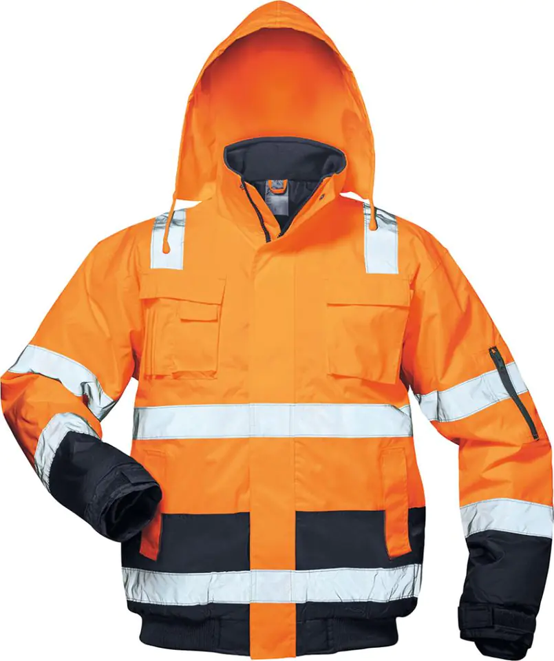 ⁨Jonas warning pilot jacket, size S, orange⁩ at Wasserman.eu