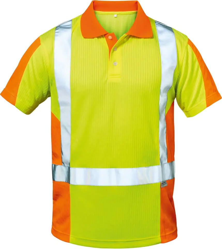 ⁨Warn koszulka polo Zwolle, rozmiar 3XL, żółty/pomarańczowy⁩ w sklepie Wasserman.eu